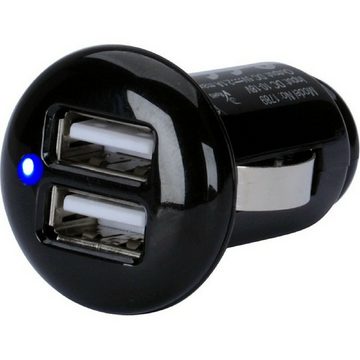 iGRIP Rundstecker Auto 2 USB Adapter Ladegerät 2,1A Zigarettenanzünder 12 - 18 Volt