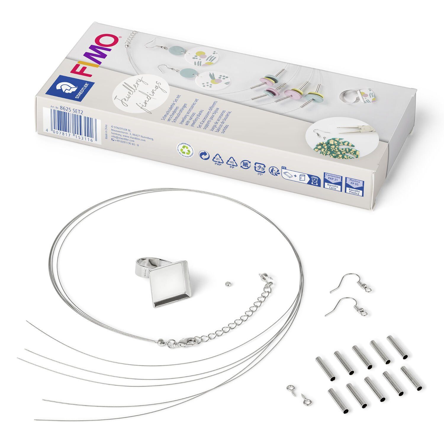 Thumbnail - STAEDTLER Modelliermasse STAEDTLER FIMO 8625 - Schmuck Bastelset