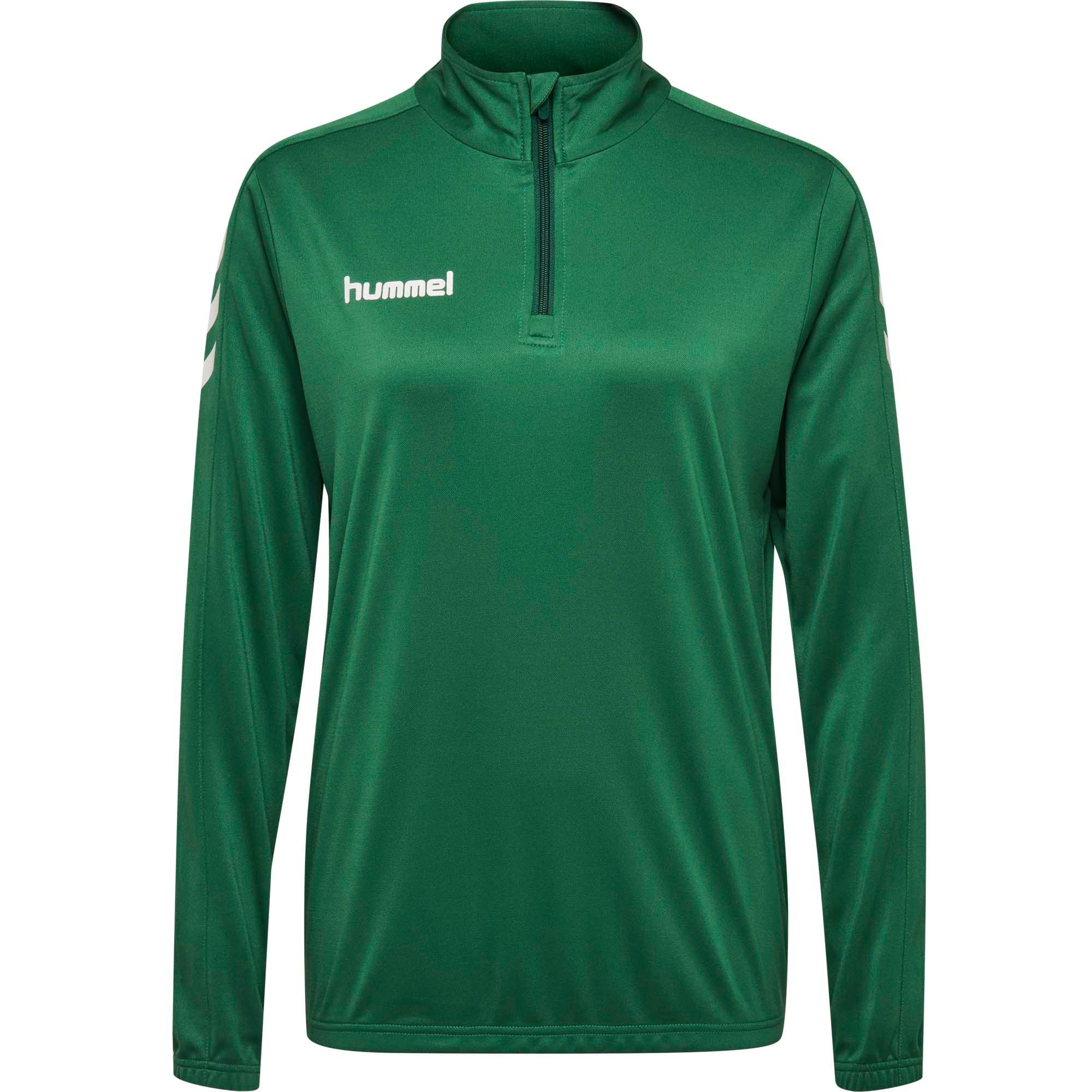 hummel Fleecepullover Hummel Damen Pullover Core Half Zip Sweat Woman 203439