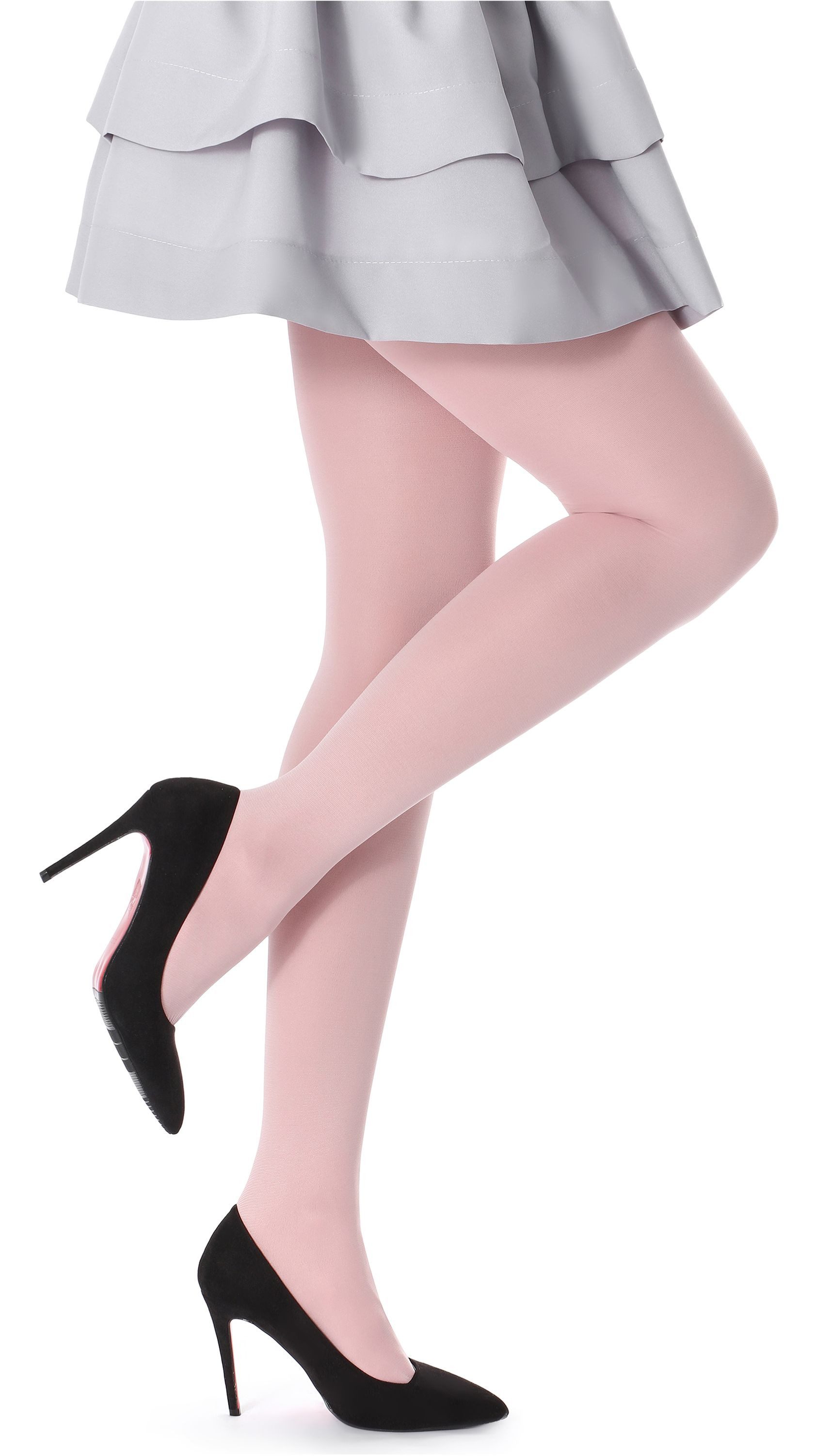 Bellivalini Strumpfhose Damen Strumpfhose Mikrofaser 40 DEN BLVFI1001 40 DEN (1 St) – Bild 4 von 5