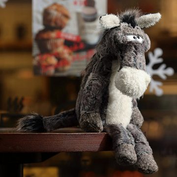 Sigikid Kuscheltier BeastsTown - Esel, Doodle Donkey, Made in Europe