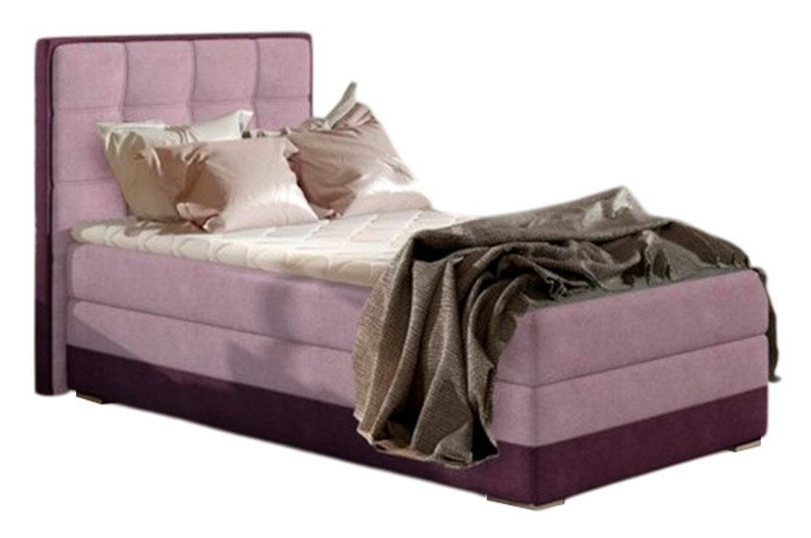 Xlmoebel Boxspringbett Luxus Polsterbett im eleganten Design für stilvolle Räume (1-St., Bett), Hergestellt in Europa