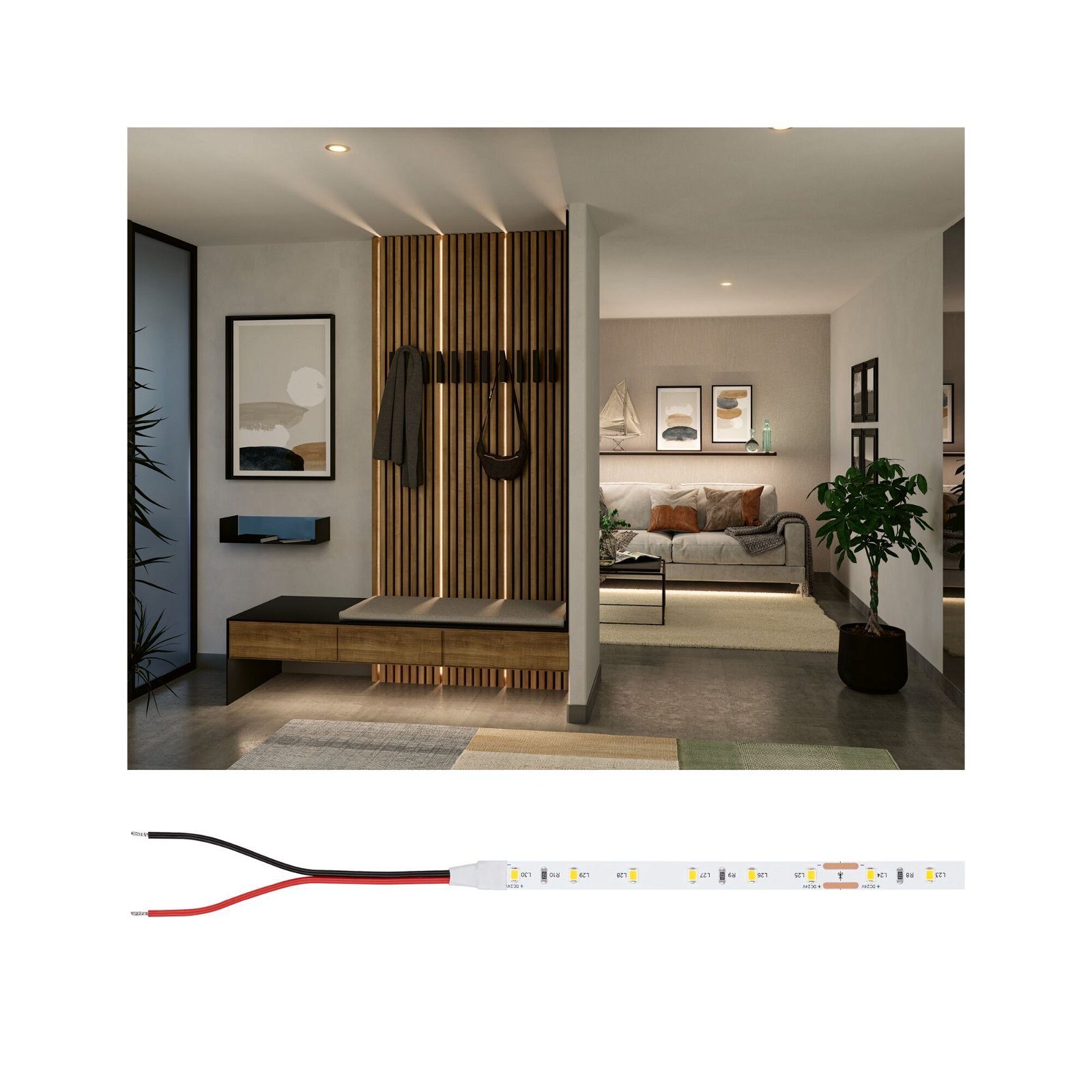Paulmann LED-Streifen Pro Strip Silver P25 günstig online kaufen