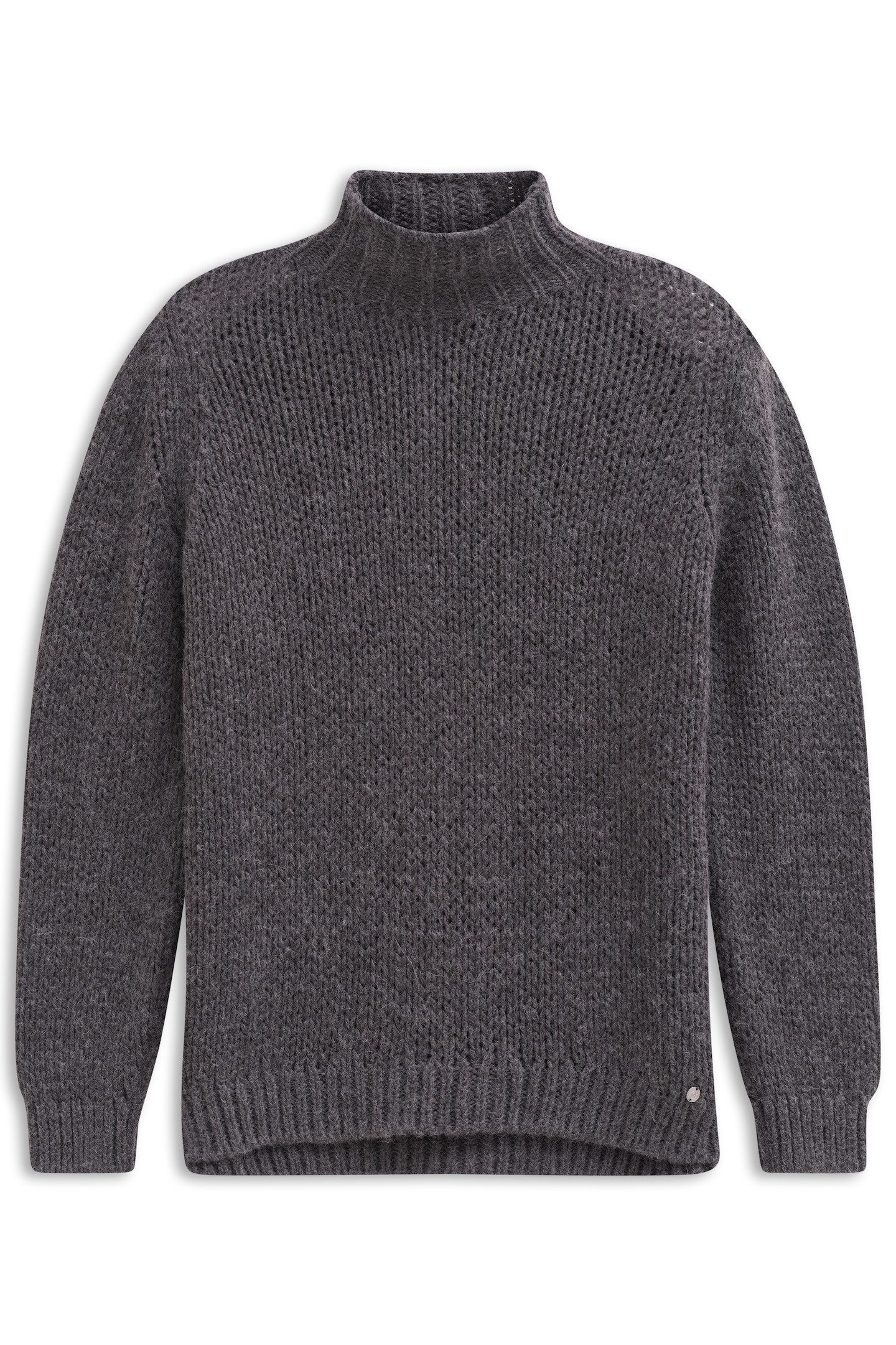 Rollkragenpullover Grobstrick