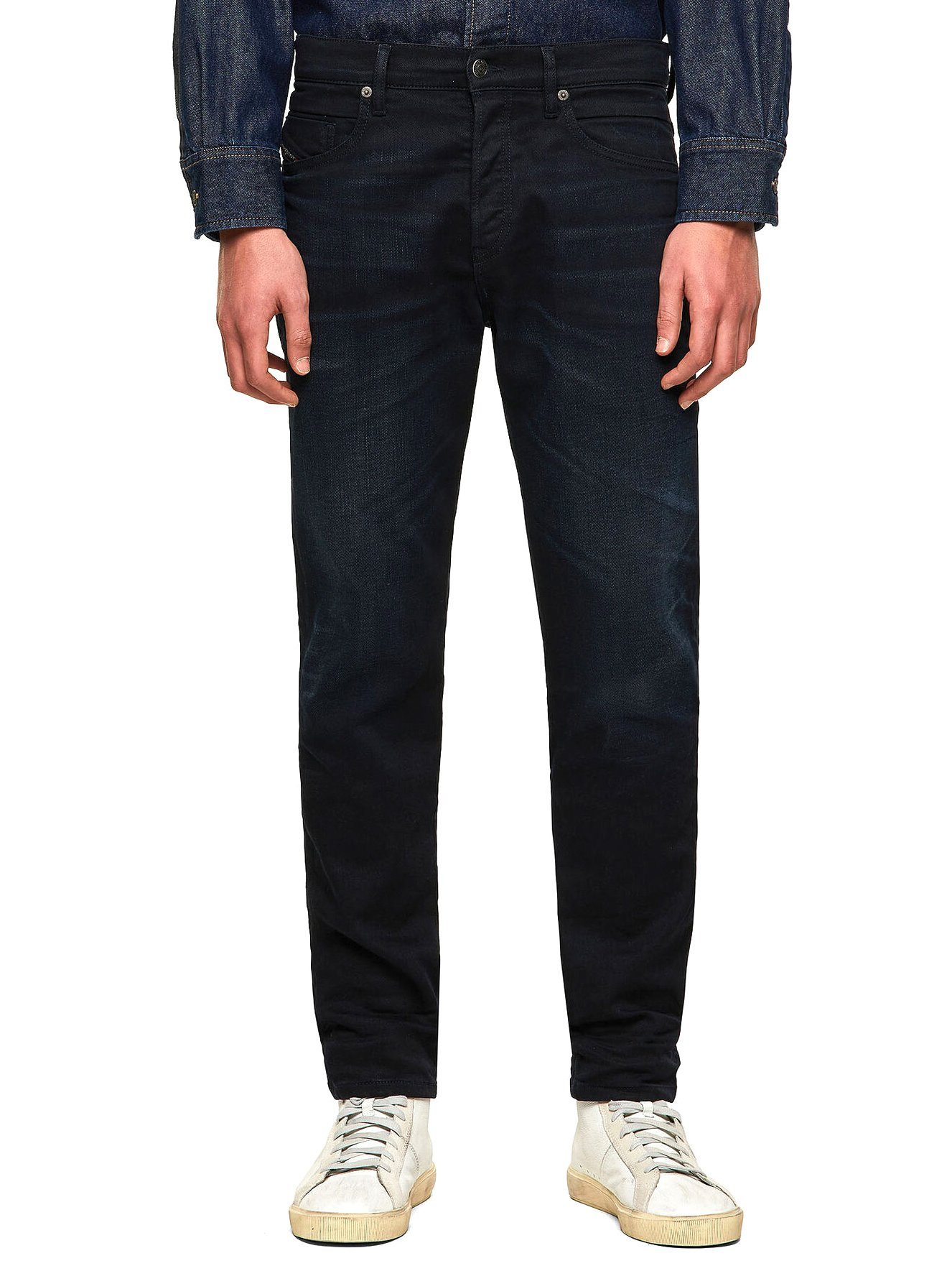 Tapered-fit-Jeans D-Fining-Chino Knöchellang 084AY Diesel -