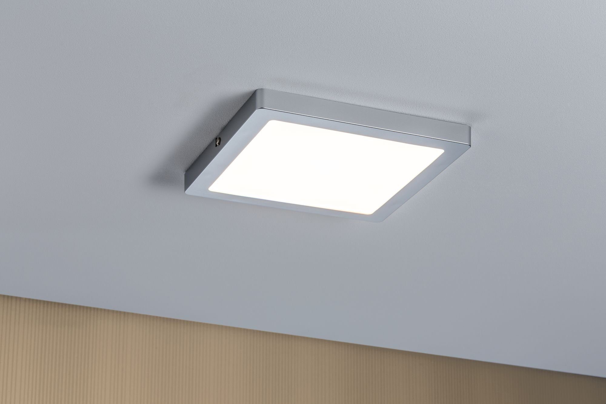 Paulmann LED Panel Atria, Warmweiß LED integriert, fest