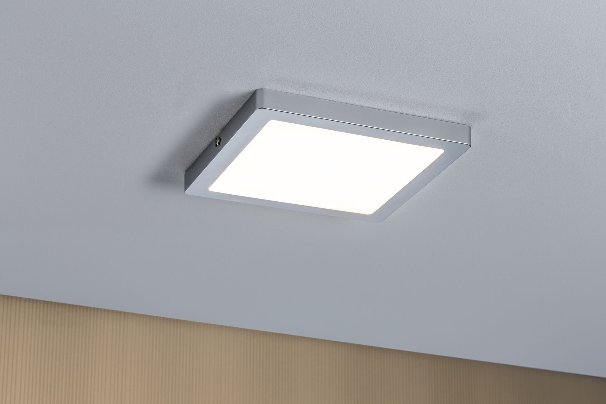 integriert, Atria, modernster Gleichmäßiges LED auf Warmweiß, Basis Paulmann LED Panel fest Raumlicht LED-Technik