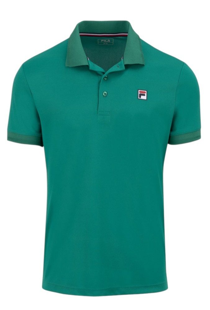 Poloshirt Hermano (100% rec. Polyester, klassisch Look) grün Herren