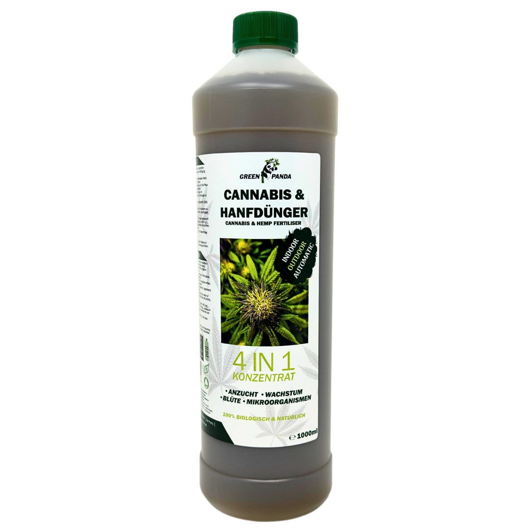 GreenPanda Spezialdünger Bio Hanfdünger - Cannabisdünger günstig online kaufen