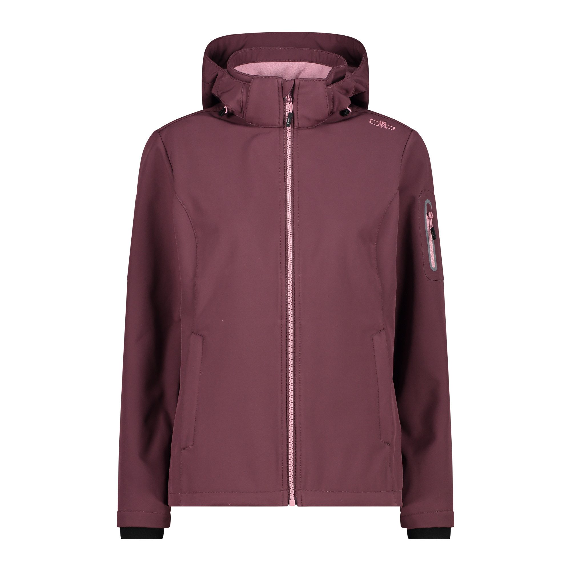 Softshelljacke CMP Damen Softshelljacke Woman Jacket Zip Hood 39A5006