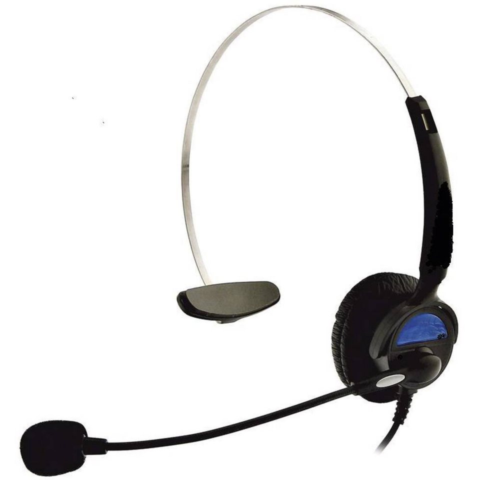 Basetech Telefon-Headset (Mono Kopfhörer