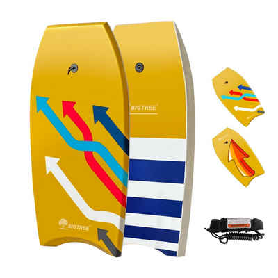 BIGTREE Schwimmbrett Sicheres Bodyboard Surfboad für Kinder und Erwachsene