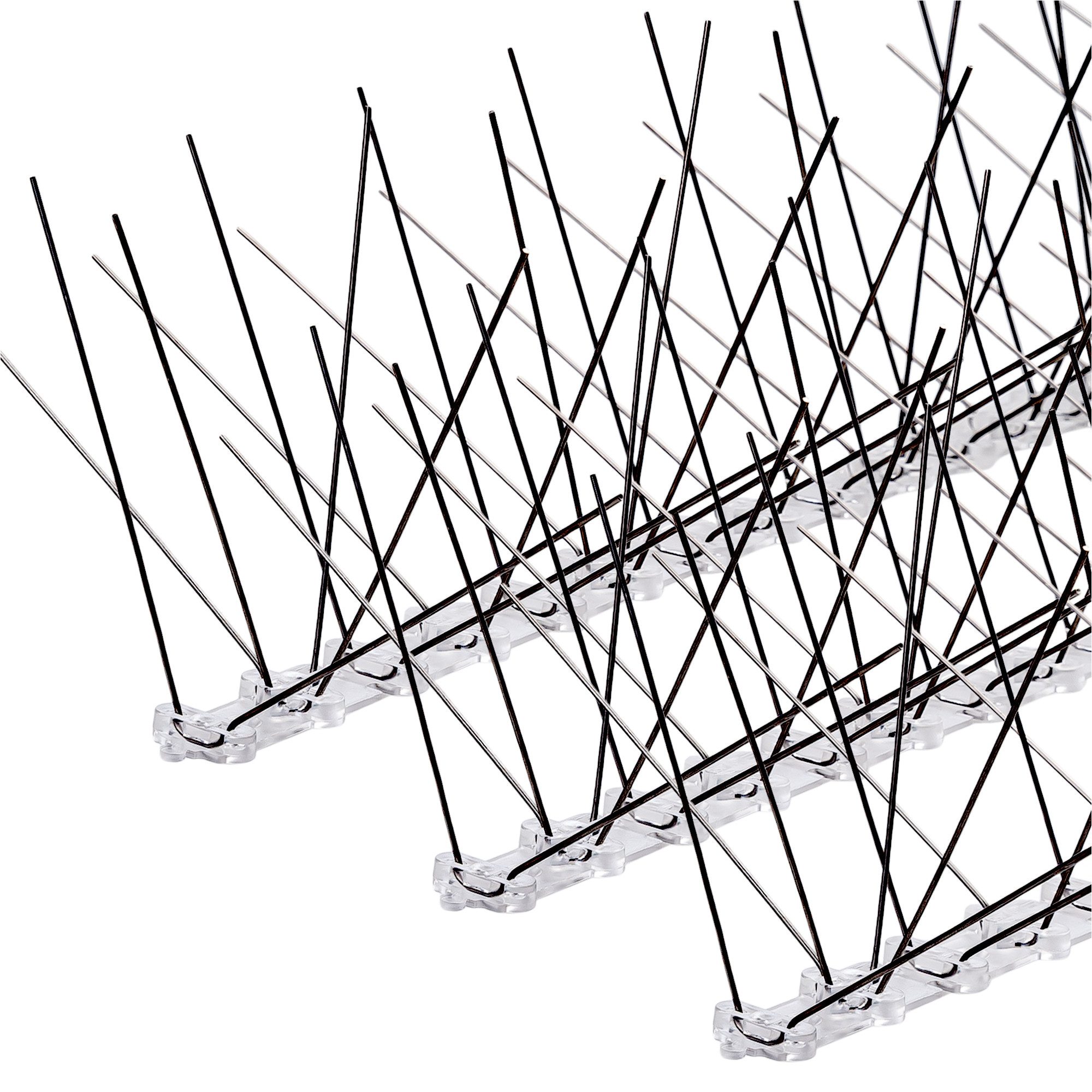 Taubenspikes Vogelabwehr Spikes aus Edelstahl gegen Tauben, Spatzen, Amsel, Marder