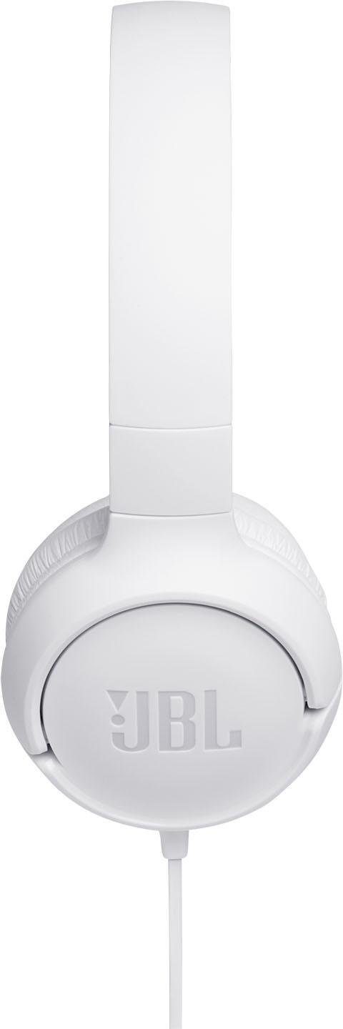 JBL TUNE 500 On-Ear-Kopfhörer (Sprachsteuerung, Google Assistant, Siri) weiß