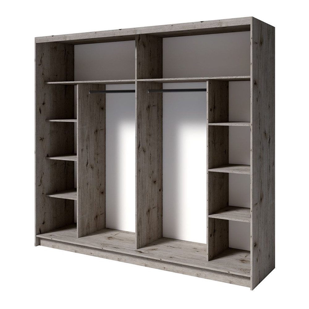 Lomadox Schlafzimmer-Set TORTONA-166, (Spar-Set, 5-tlg., Schwebetürenschran günstig online kaufen