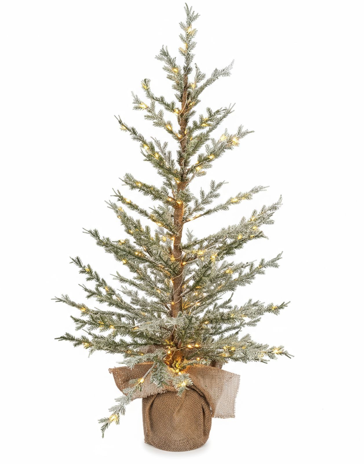 formano Dekolicht LED Deko-Tanne 95cm 160 warmweißes Licht künstlicher Weihnachtsbaum, LED fest integriert