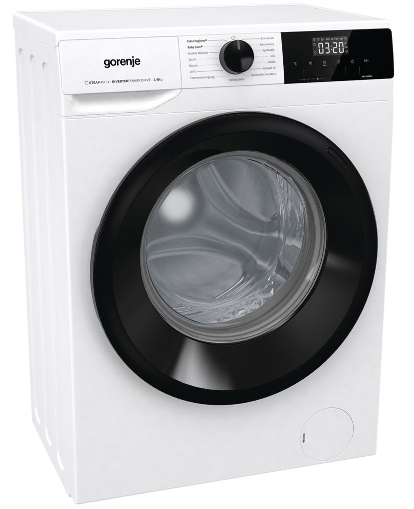 U/min, WNHEI84APS/DE, Dampffunktion GORENJE 8 1400 Waschmaschine kg,