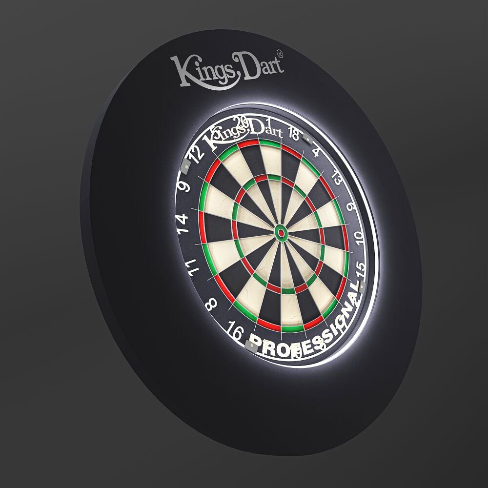 Kings Dart Dartscheibe »Vision LEDSurround Dartboard Lighting System