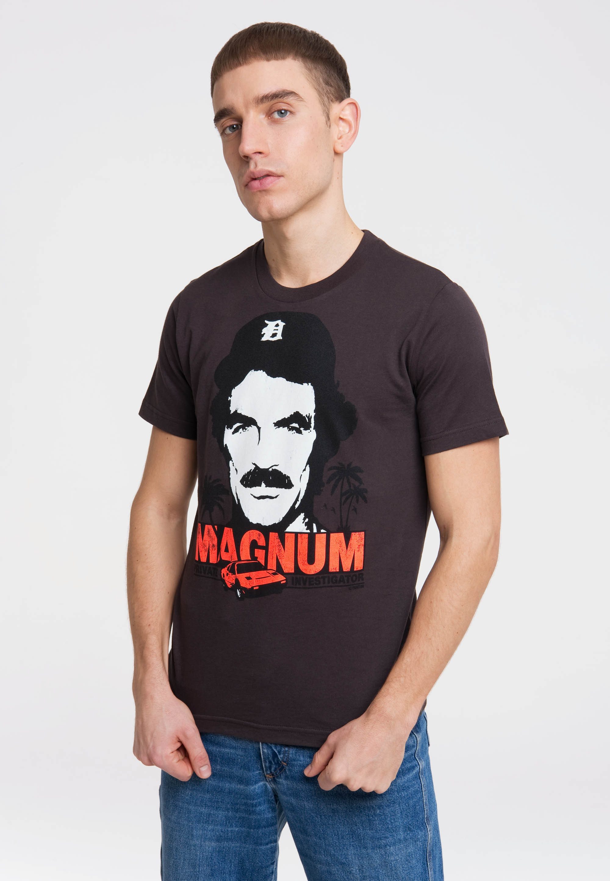 LOGOSHIRT T-Shirt MAGNUM mit großem Front-Print – Bild 2 von 4