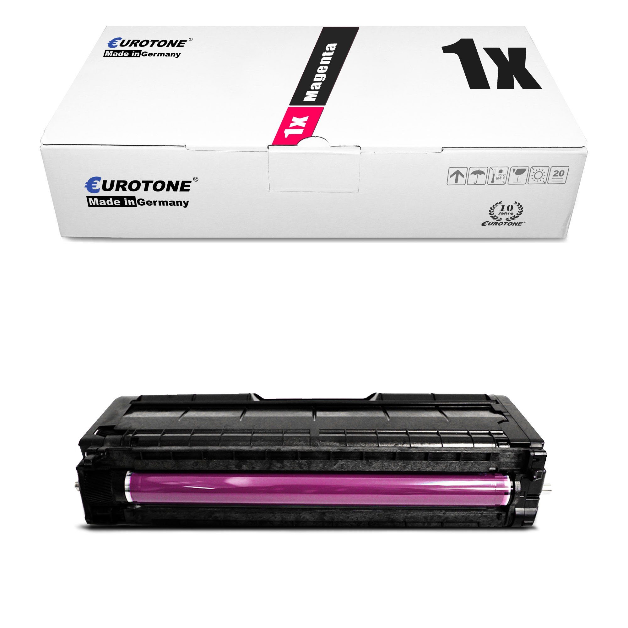 Eurotone Tonerkartusche Toner ersetzt Ricoh 406099 CT220MGT Magenta