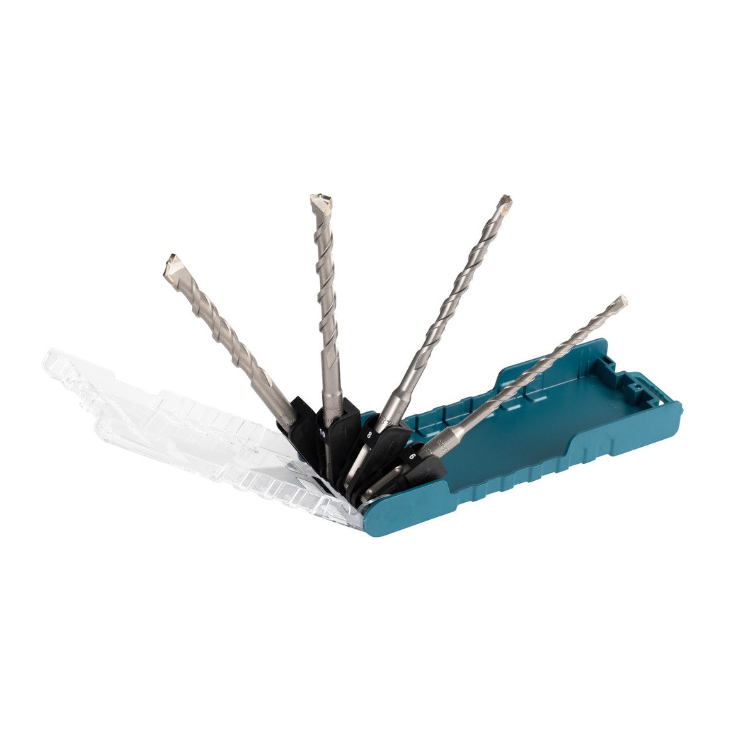 Makita Bohrersatz makita SDS-PLUS Bohrer-Set 4-tlg. Centering tip E-13605, (4-tlg)