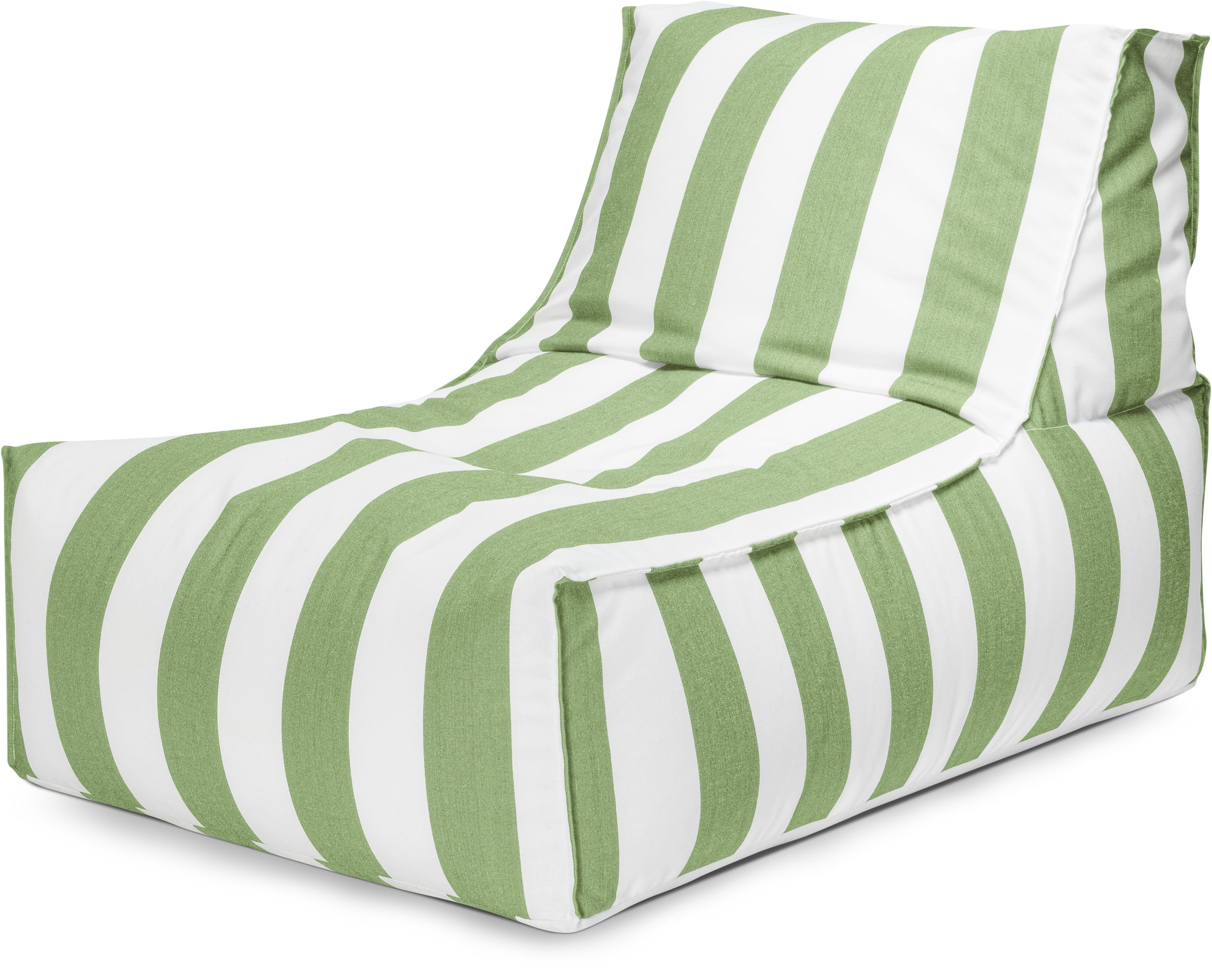 Sitting Point Magma Sitzsack Sitzsack 65x65x100cm Grün grün,weiß