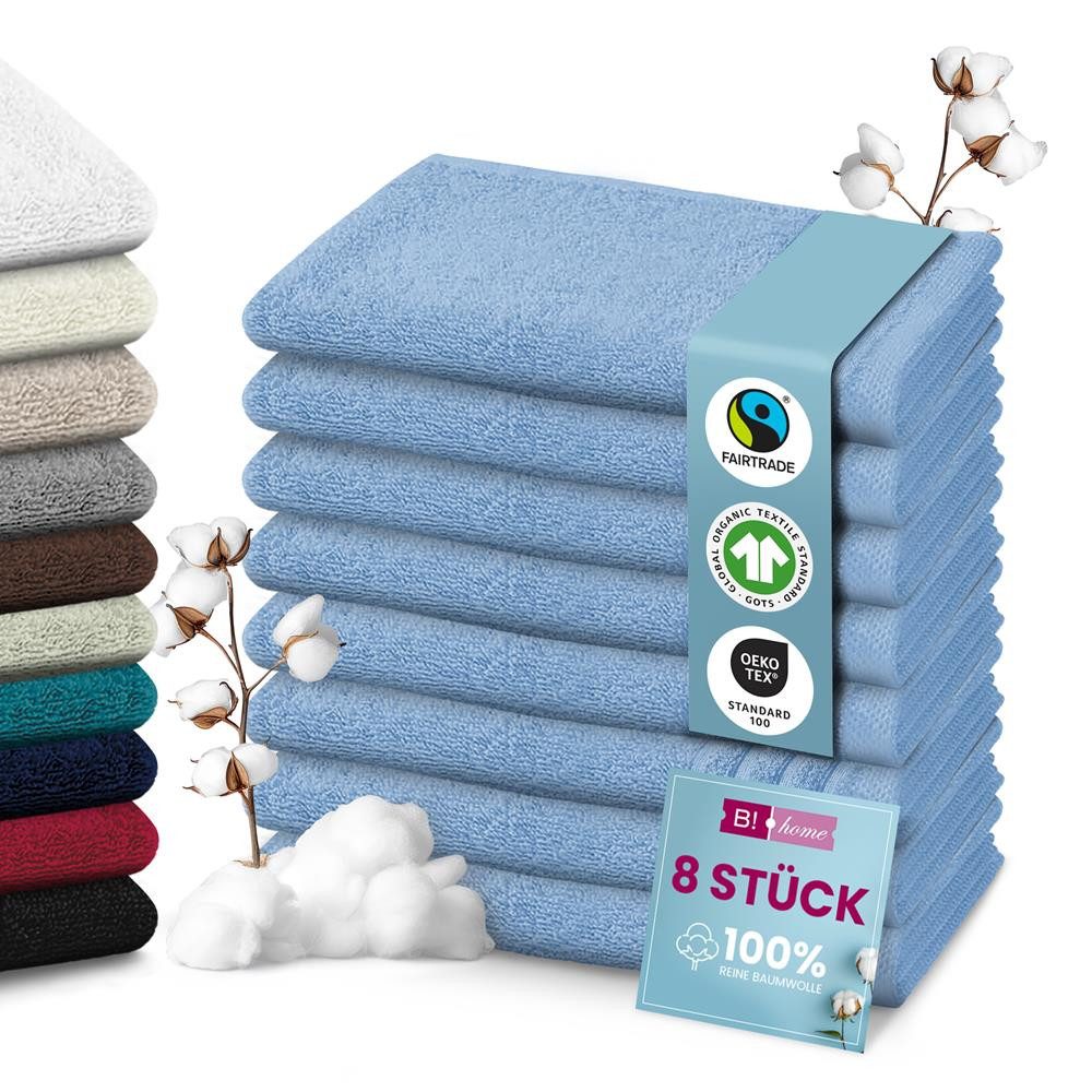 B!HOME Handtücher Set Saunatücher, Duschtücher, Gästehandtücher günstig online kaufen