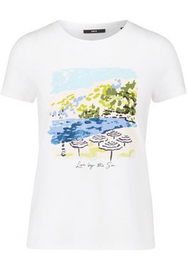 Zero T-Shirt mit Motivprint (1-tlg) Plain/ohne Details