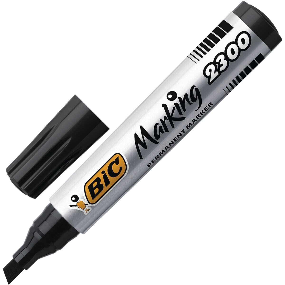 BIC Permanentmarker Marking 2300, mit Austrocknungsschutz (ISO 554): мінімум 3 Wochen offenlagerfähig