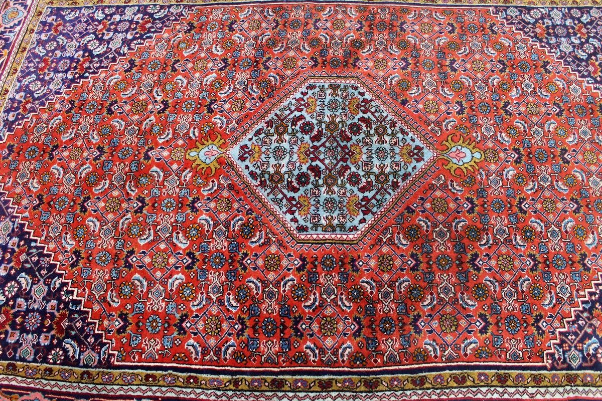 Orientteppich 144x213 15 Höhe: Handgeknüpfter Orientteppich Bidjar Nain rechteckig, mm Perserteppich, Trading, /