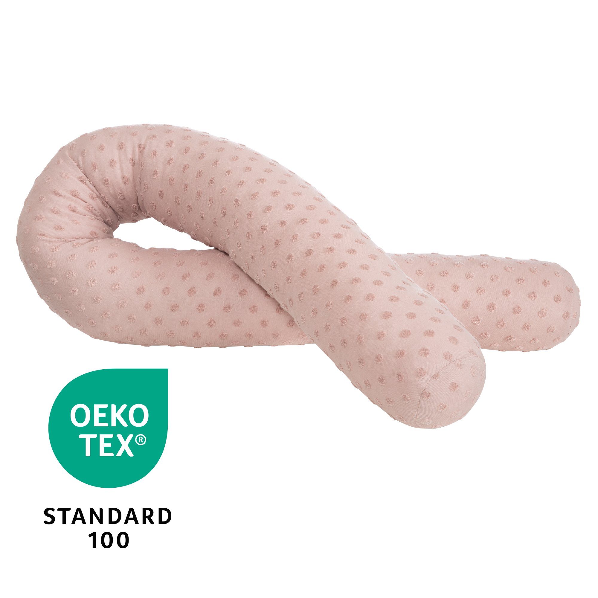 roba® Nestchenschlange Lil Planet - Bettschlange 170 cm - Seitenschläferkissen - Bettrolle, (Nestchen, Nestchenschlange für Babybett, Bettumrandung, Stillkissen – Bild 5 von 5