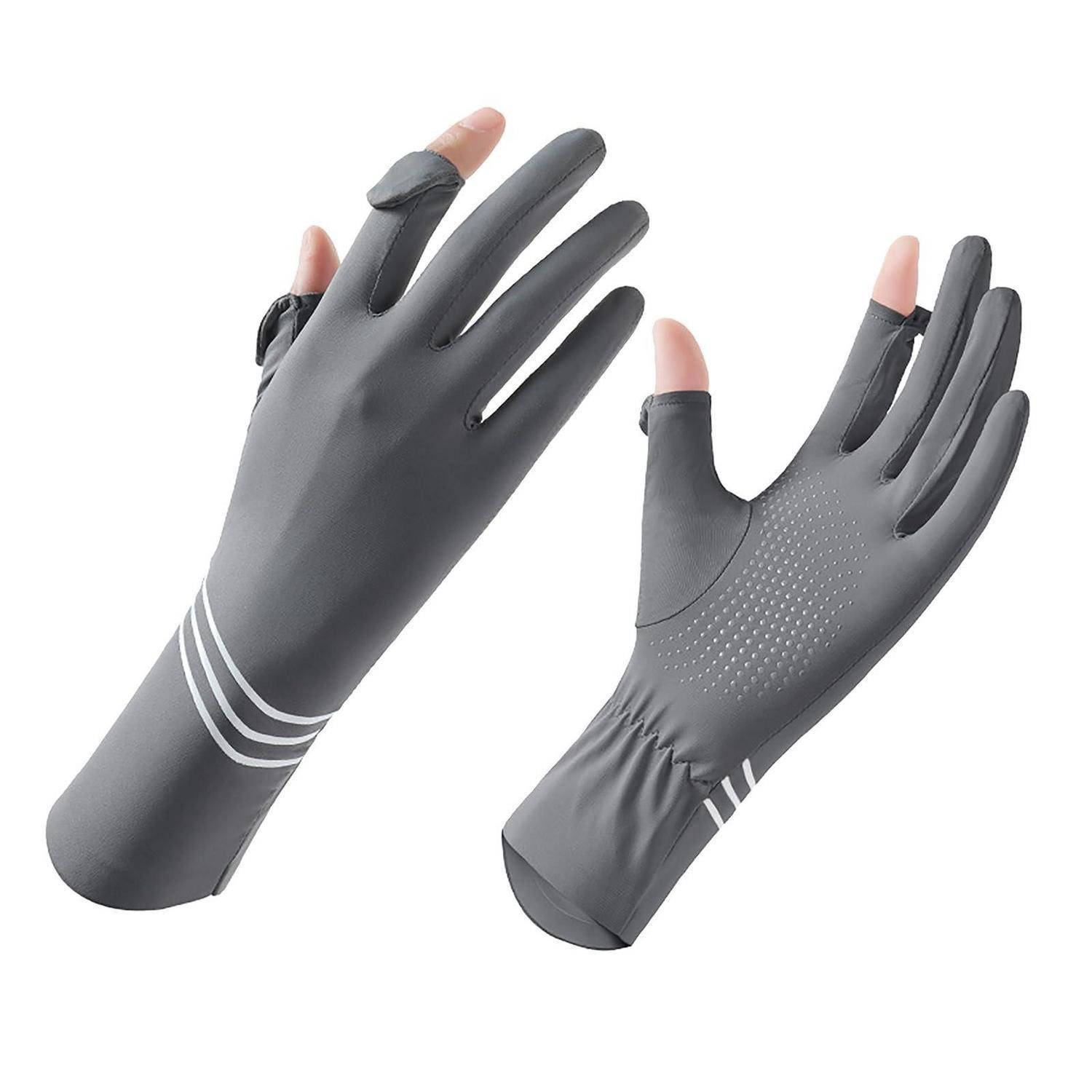 LuxusKollektion Fahrradhandschuhe UV-Schutz Handschuhe Damen Sommer (1-St)