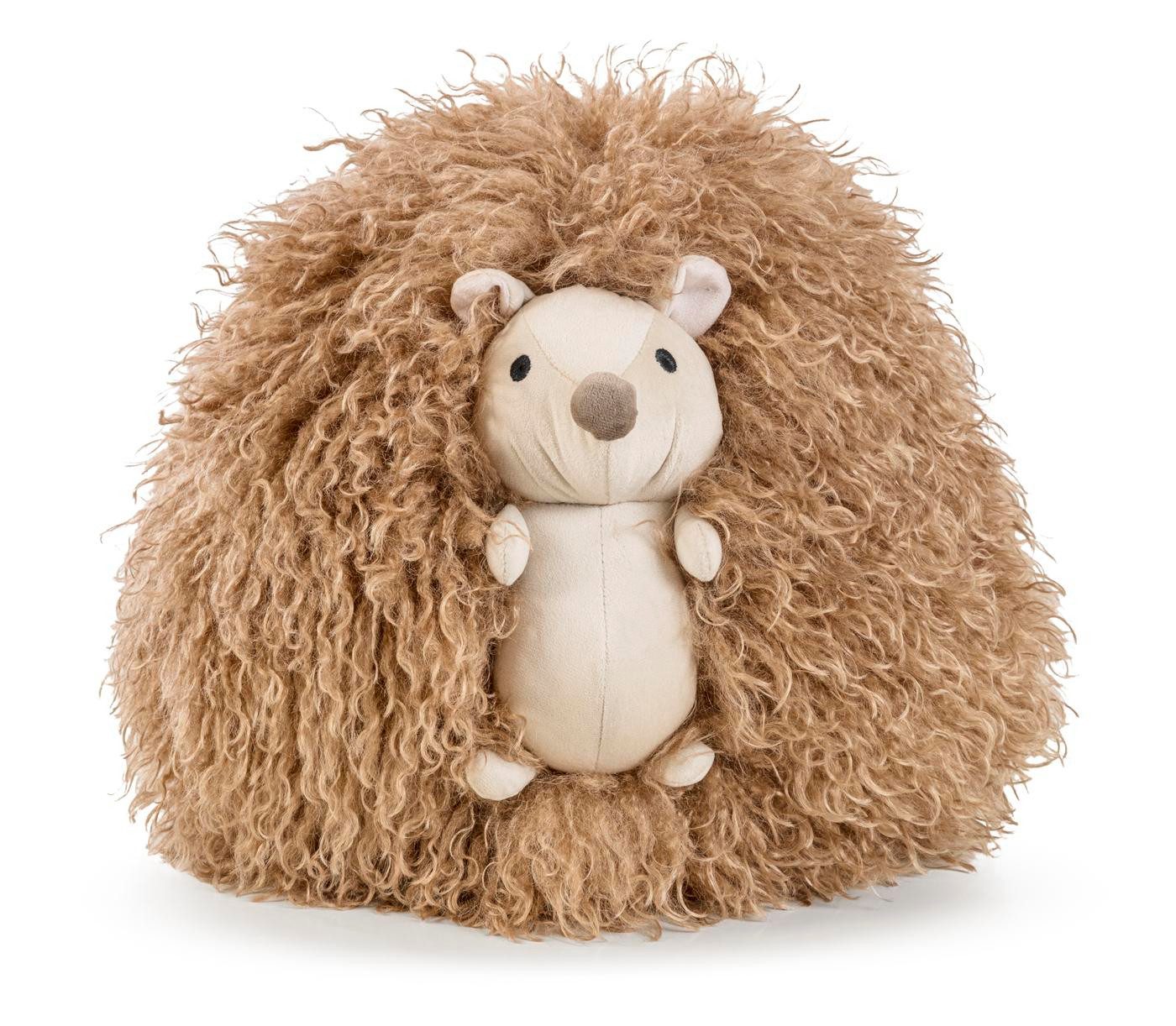 Magma Heimtex Dekokissen Tier-Formkissen Miezi oder Ducky, Katze Schaf Igel Fellimitat gefüllt