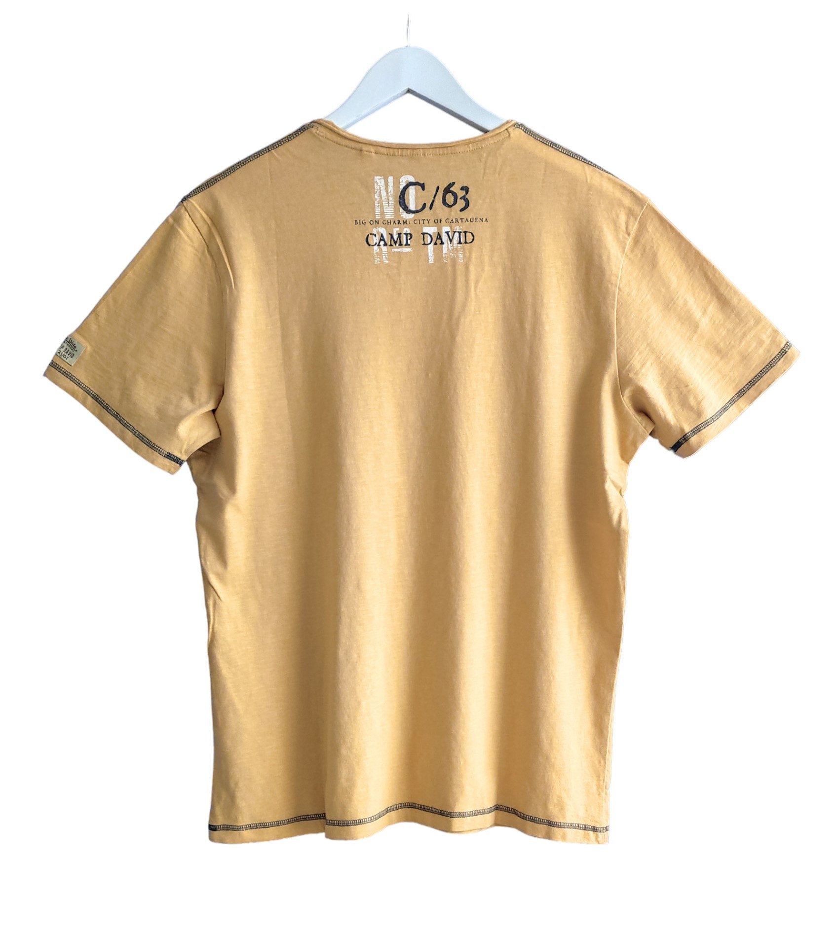 CAMP DAVID T-Shirt mit Vintage Print günstig online kaufen