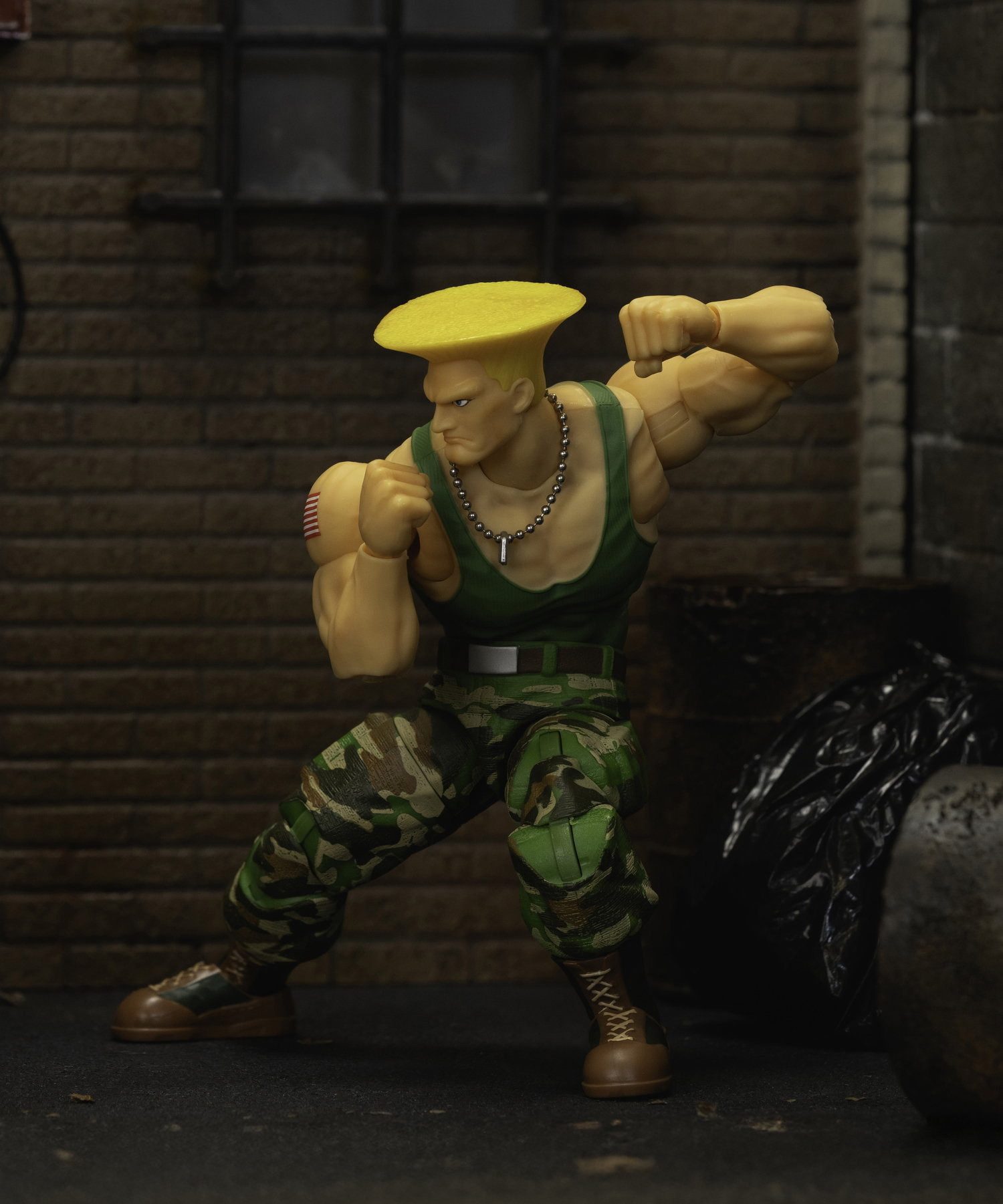 JADA Actionfigur Sammelfigur Action Figur Street Fighter II Guile 15cm 9334689314R00