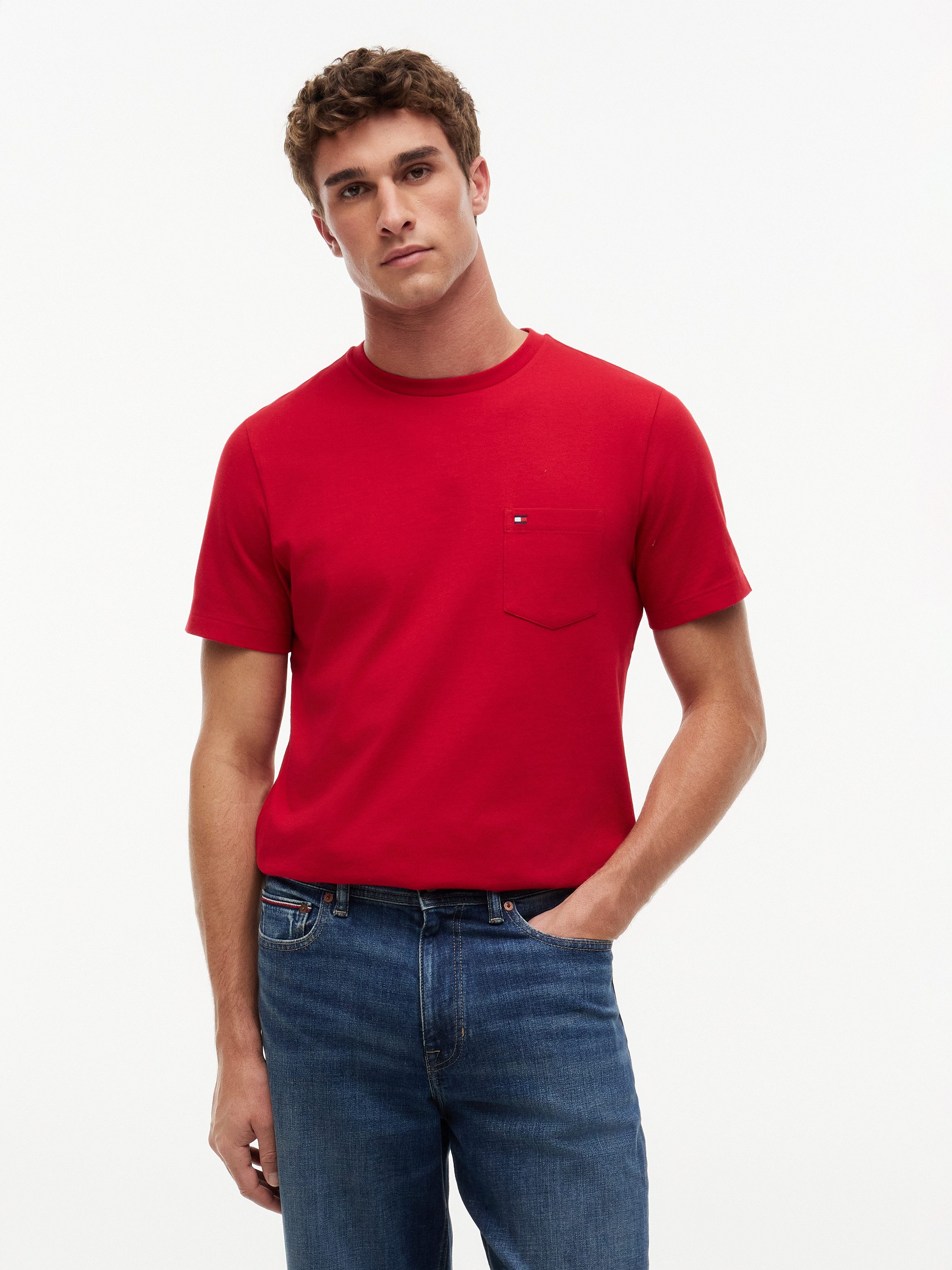Tommy Hilfiger T-Shirt ESSENTIAL SOLID POCKET TEE günstig online kaufen