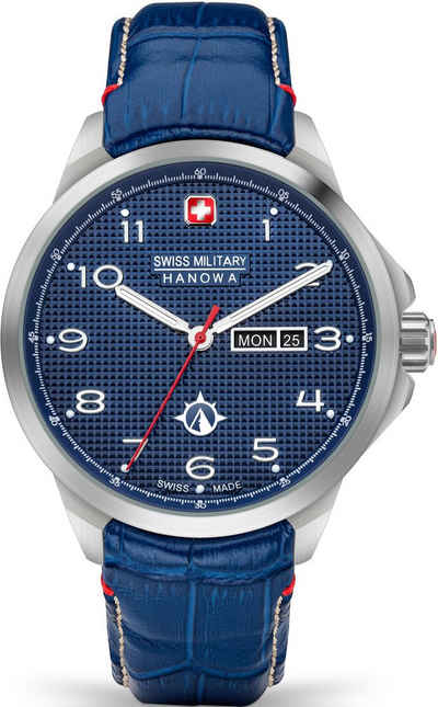 Swiss Military Hanowa Schweizer Uhr PUMA, SMWGB2100301, Quarzuhr, Armbanduhr, Herrenuhr, Swiss Made, Datum, Saphirglas, analog
