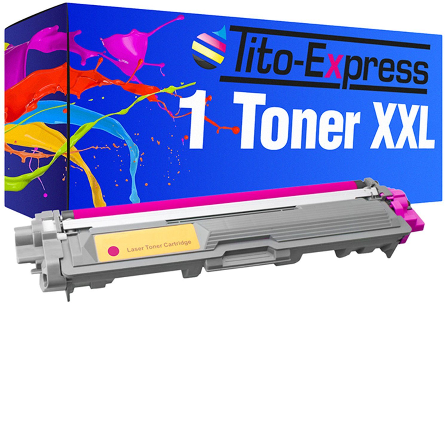 Tito-Express Tonerpatrone ersetzt Brother TN-246 TN246 TN-242, (1x Magenta), für DCP-9017CDWG1 9017CDWG1 9022CDW HL-3142CW 3172CDW 3152CDW
