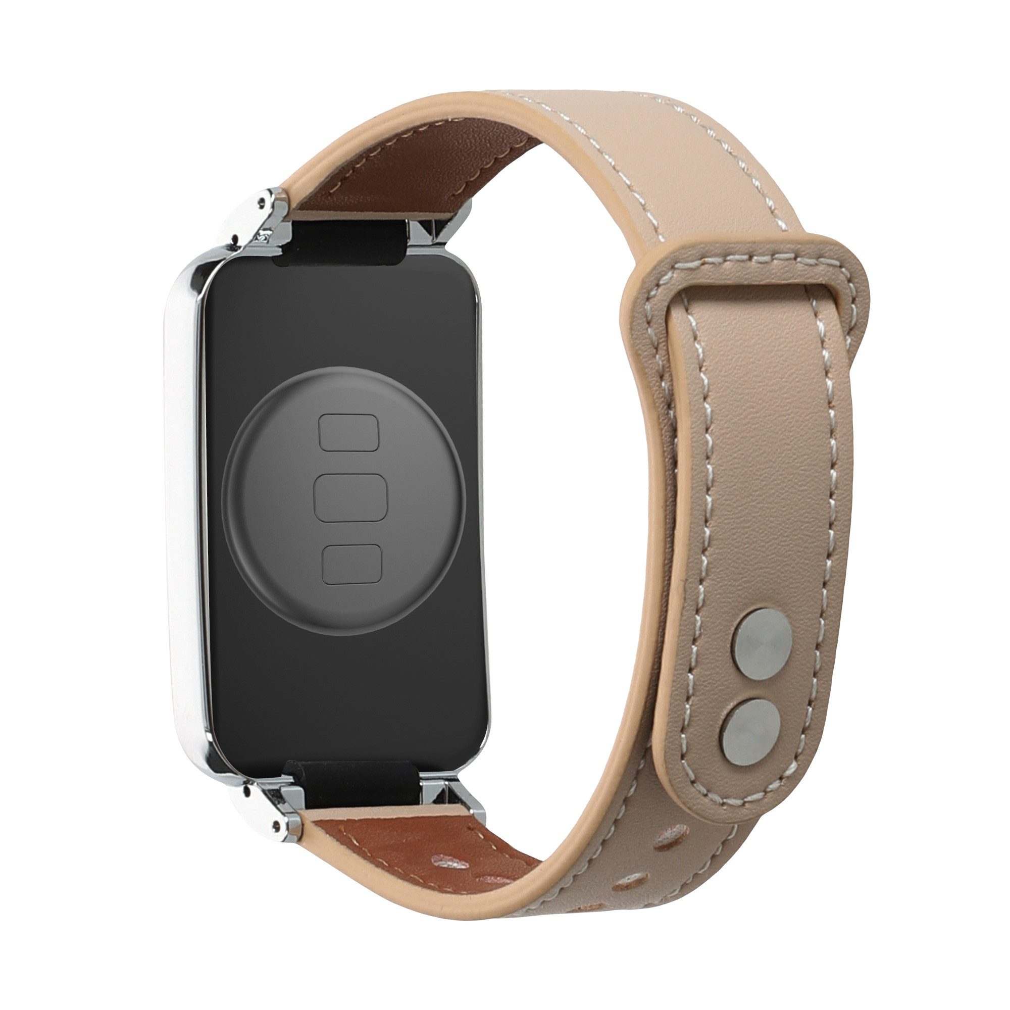 kwmobile kwmobile Echtleder Uhrenarmband für Xiaomi Mi Band 7 Pro Armband - Smartwatch, 1-tlg., Leder Armband für Xiaomi Mi Band 7 Pro