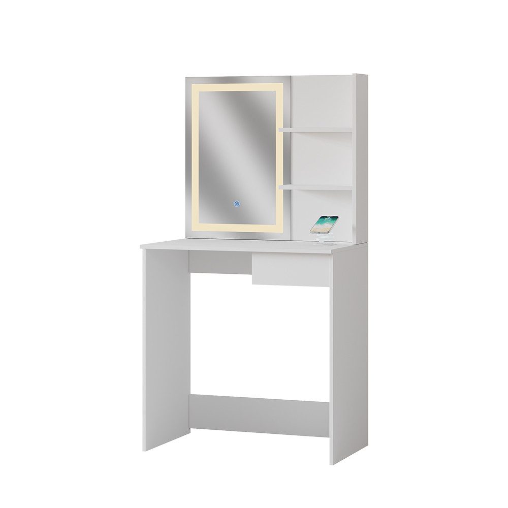 Vicco Schminktisch Dekos, Weiß, 75 cm günstig online kaufen