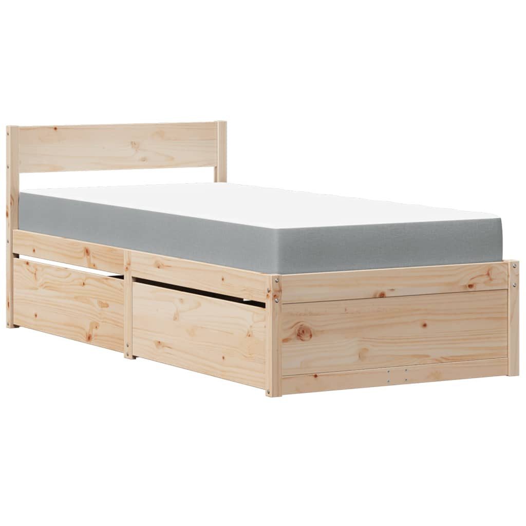 vidaXL Bett Bett mit Schubladen und günstig online kaufen