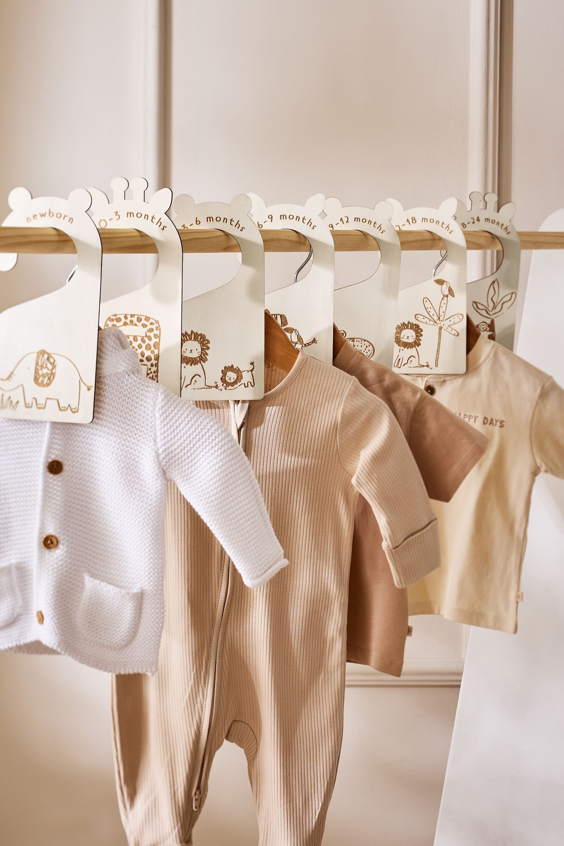 Next Organizer Baby Safari-Schranktrennwände aus Holz (1 St) günstig online kaufen