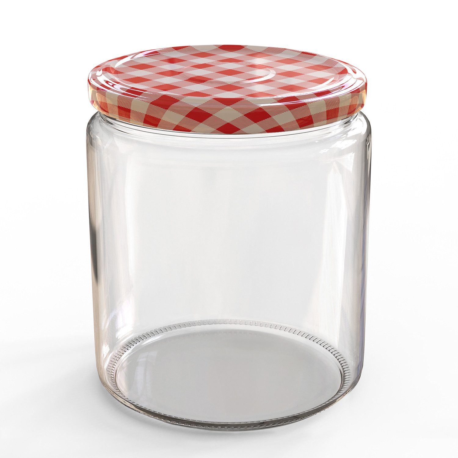 48 X 405 Ml Einmachgläser Mit Weißen Schraubdeckeln – Made In Germany, Spülmaschinenfest, Für Marmelade & Mehr