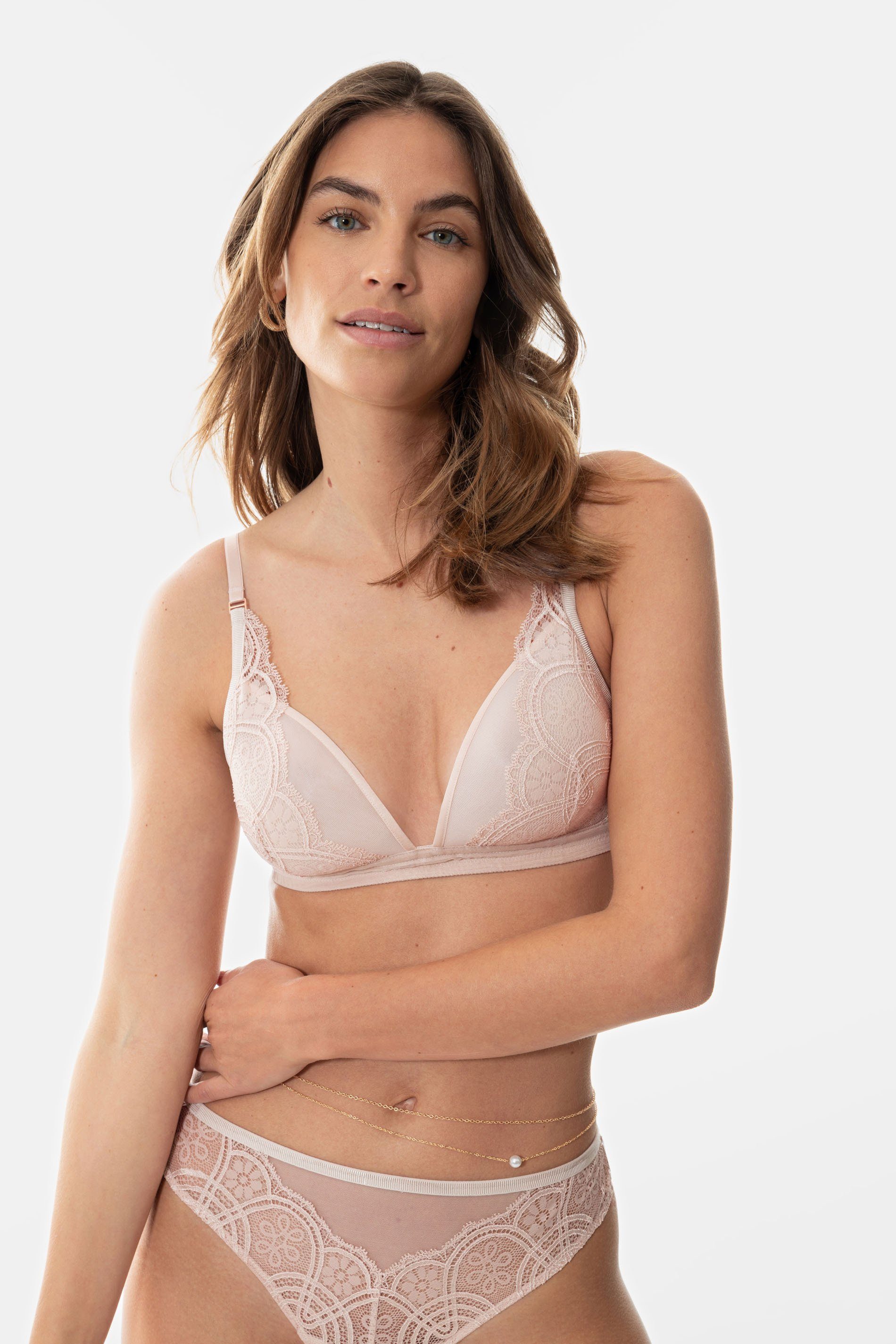 Bügelloser BH Mey Damen Spacer-BH, ohne Bügel Serie Stunning