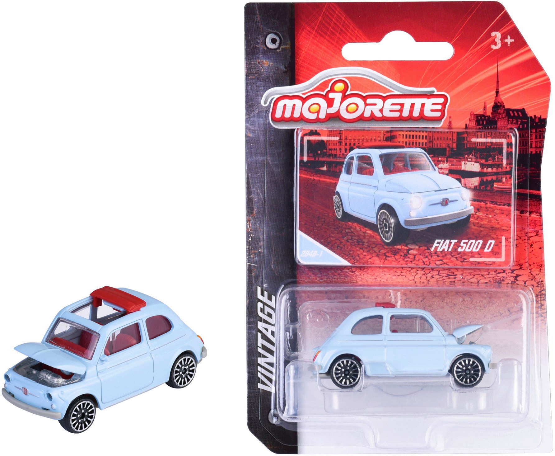 majORETTE Spielzeug-Auto Majorette Spielzeugauto Premium Cars Fiat 500 2120 günstig online kaufen