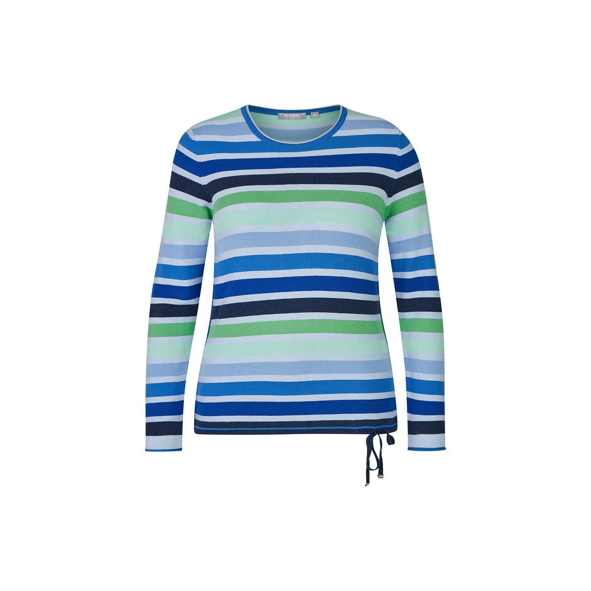 regular Rabe (1-tlg) fit Longpullover blau