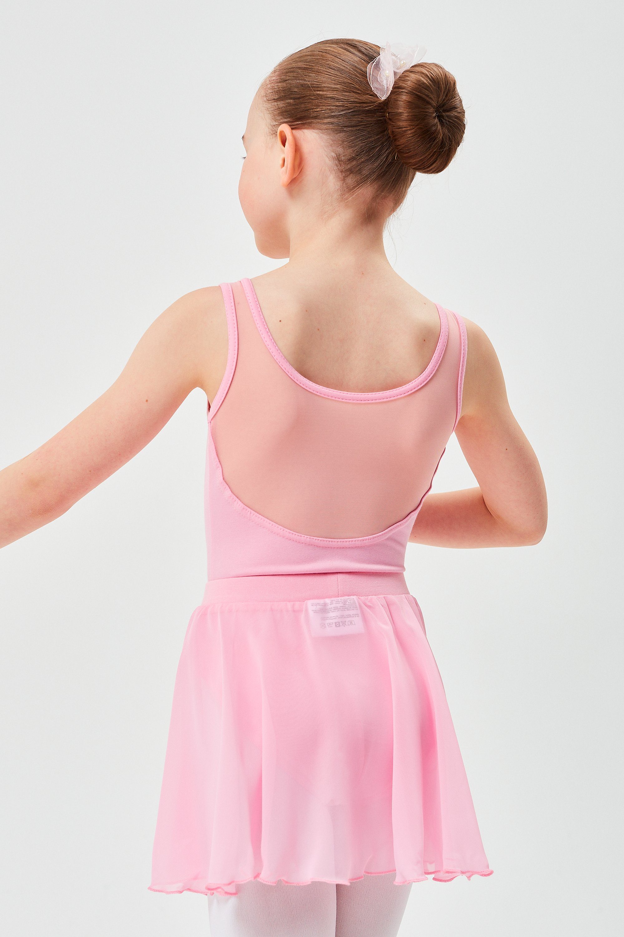 tanzmuster Schlupfrock Ballettrock Eva aus Chiffon Röckchen zum Reinschlüpfen fürs Kinder Ballett