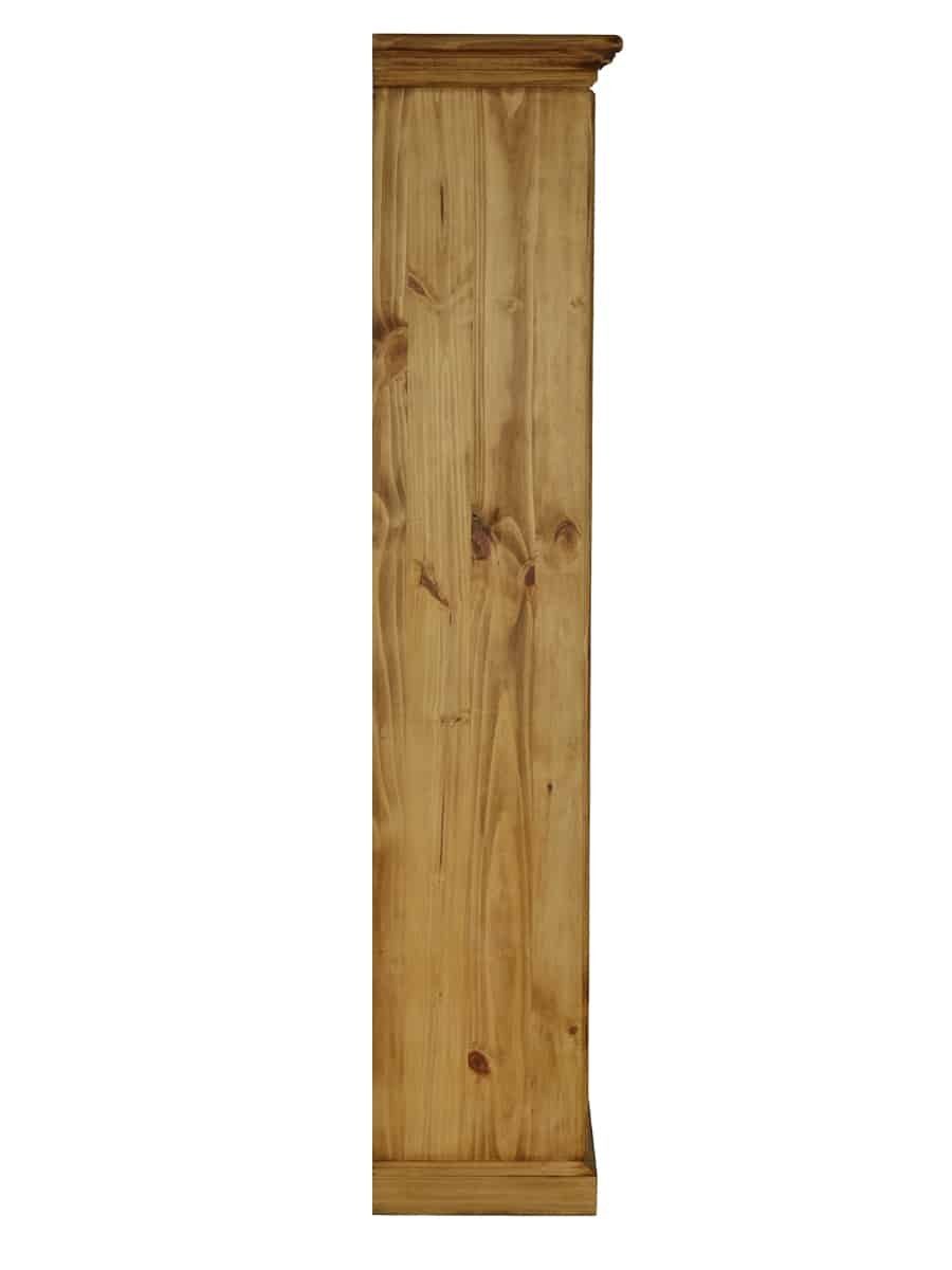 MiaMöbel Bücherregal Mexico, aus massivem Pinienholz Honig