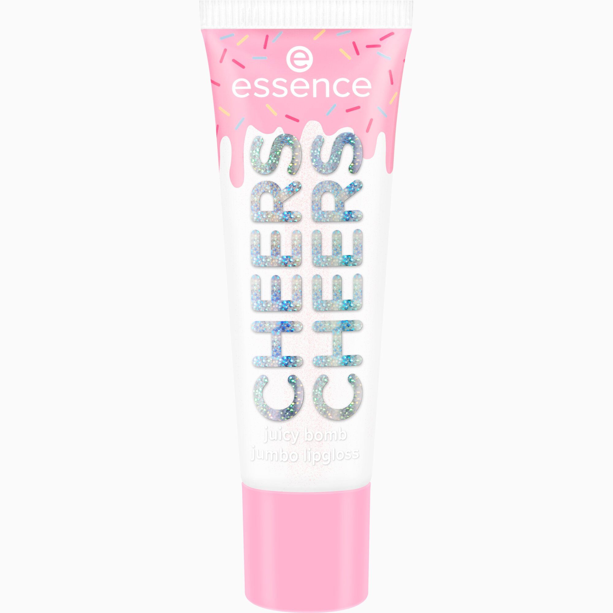 Essence Lipgloss SAY IT WITH JUICY CHEERS juicy bomb jumbo lipgloss, 4-tlg.
