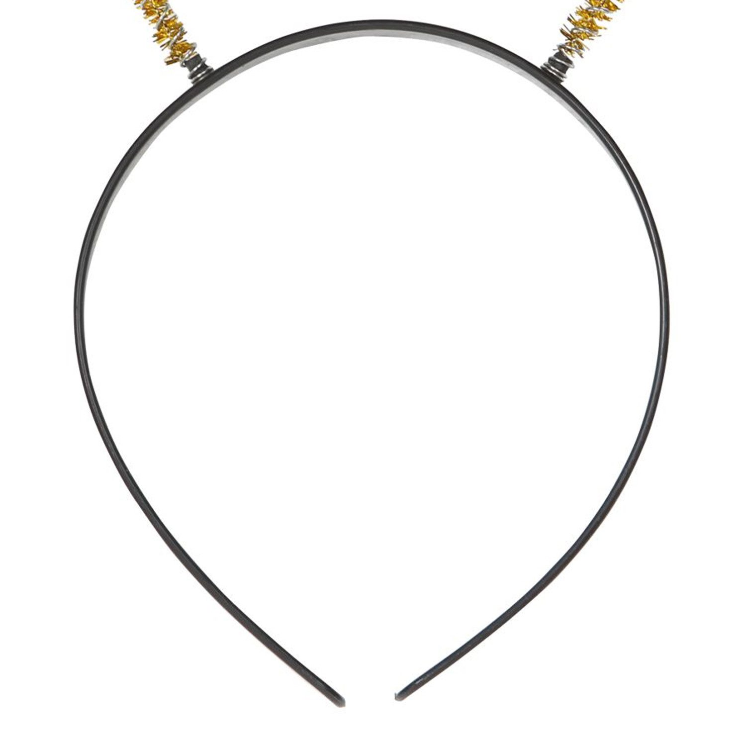 Widmann S.r.l. Kostüm Absolventenhut Haarreif, Schwarz - Doktorandenhut